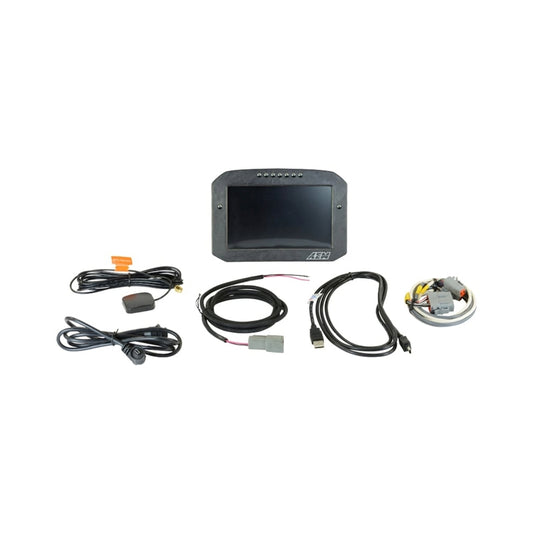 AEM CD-7LG カーボン ロギング フラッシュ デジタルダッシュディスプレイ 内蔵20Hz GPS＆アンテナ付