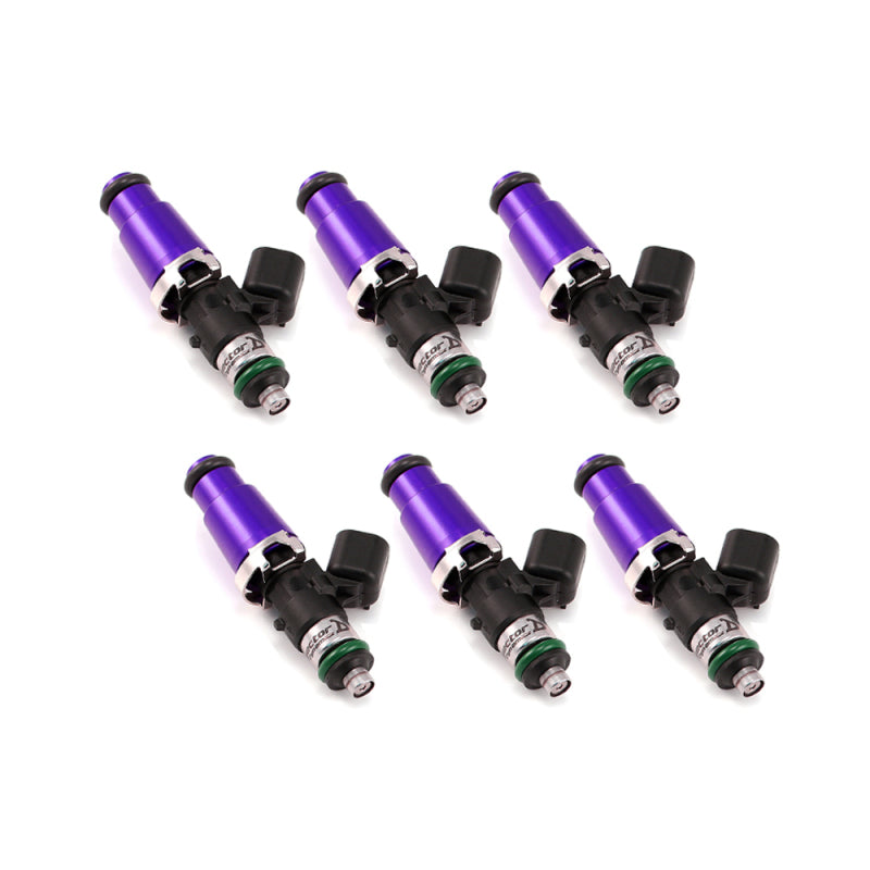 Injector Dynamics 2600-XDS インジェクター - 60mm 長さ - 14mm 上部 - 14mm 下部Oリング（6個セット）