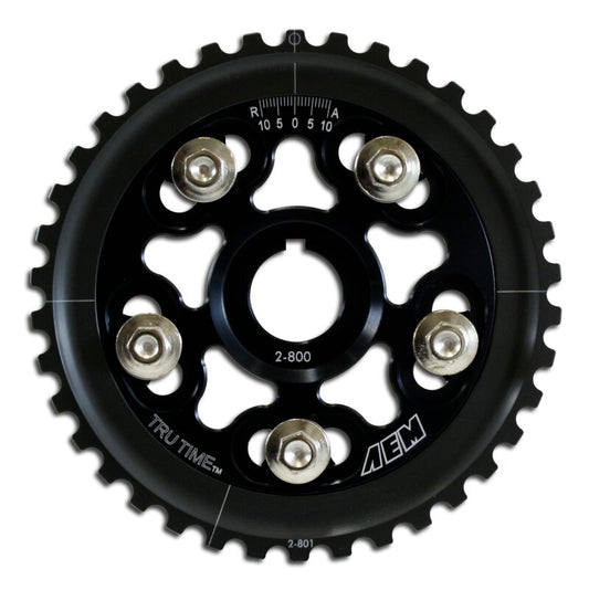 AEM 88-95 ホンダ シビック／93-95 デルソル S＆Si ブラック Tru-Time カムギア