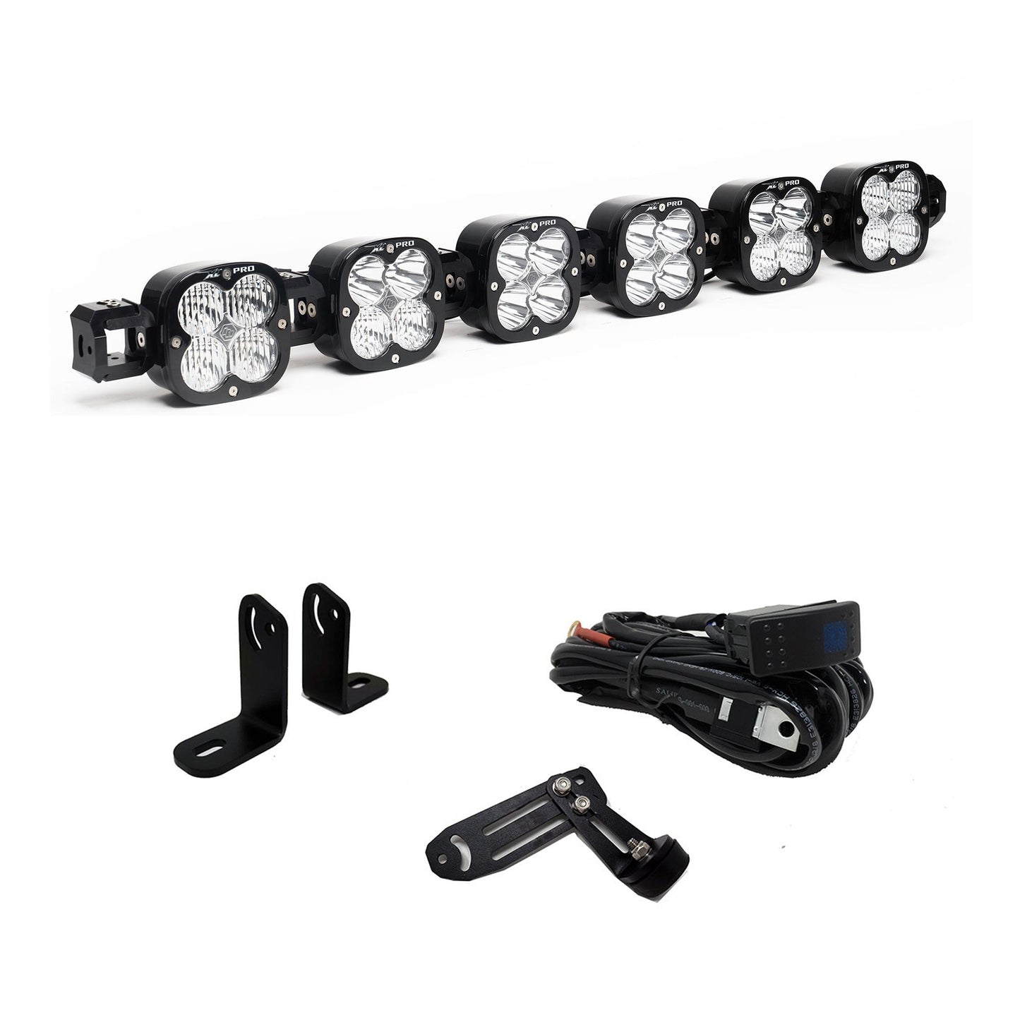Baja Designs XL Pro リンカブル ルーフマウントライトキット - Polaris 2020-2026 RZR Pro XP・2024 RZR Turbo R