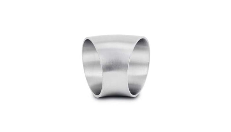Vibrant ステンレス(T304) 45度 マンドレルベンドエルボー 外径1.5インチ(約38mm) 曲げ半径1.5インチ(約38mm)