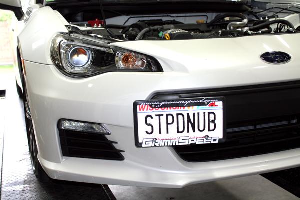 GrimmSpeed ナンバープレート移設キット | スバル 2010年以降 レガシィ / アウトバック / 2013年以降 BRZ / サイオン FR-S