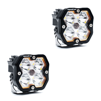 Baja Designs Squadron 2.0 Sport LEDポッドセット（ペア販売）（RGBWバックライト付き）