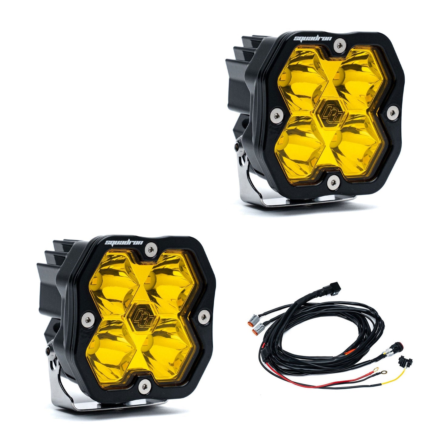 Baja Designs Squadron 2.0 Sport LEDポッドセット（ペア販売）（RGBWバックライト付き）