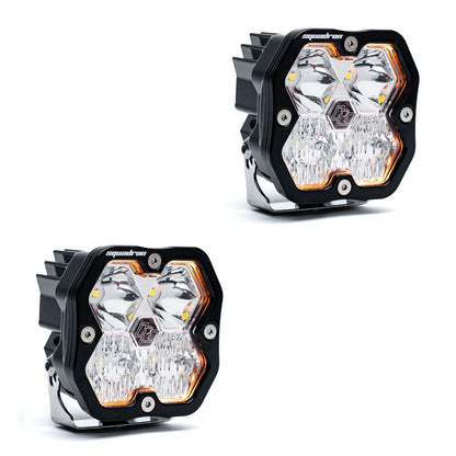 Baja Designs Squadron 2.0 Sport LEDポッドセット（ペア販売）（RGBWバックライト付き）