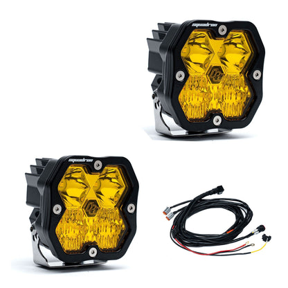 Baja Designs Squadron 2.0 Sport LEDポッドセット（ペア販売）（RGBWバックライト付き）