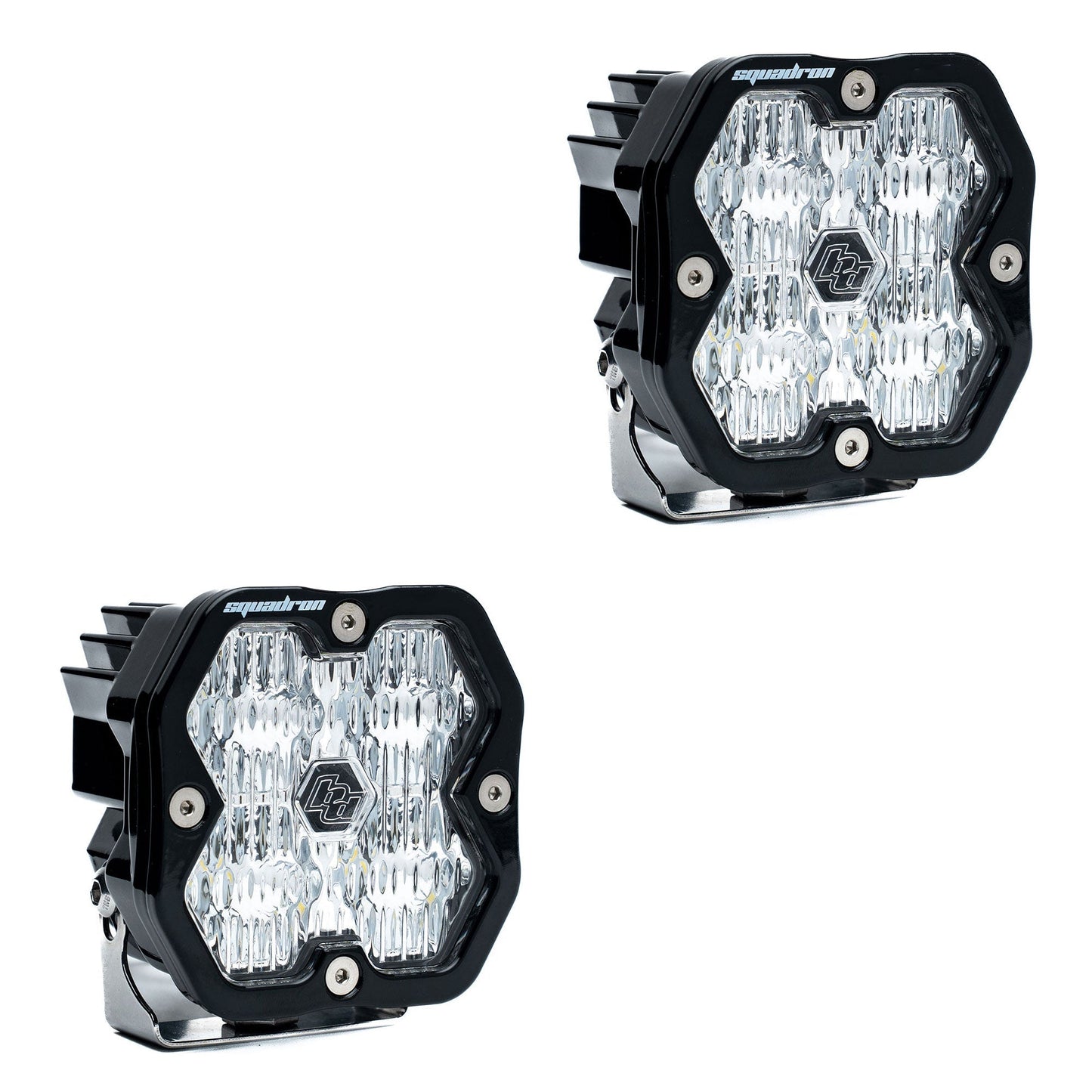 Baja Designs Squadron 2.0 Sport LEDポッドセット（ペア販売）（RGBWバックライト付き）