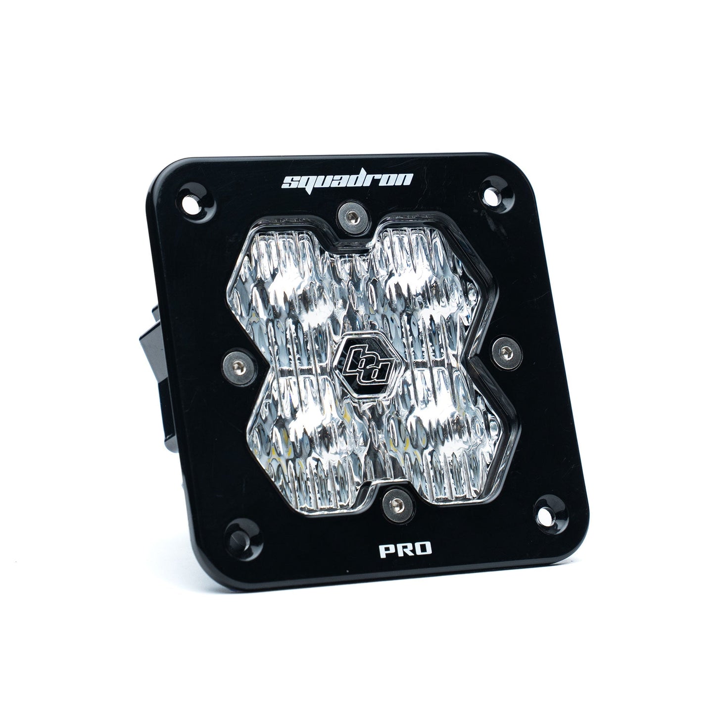 Baja Designs Squadron 2.0 Pro ブラック フラッシュマウント LED 補助ライトポッド - ユニバーサル