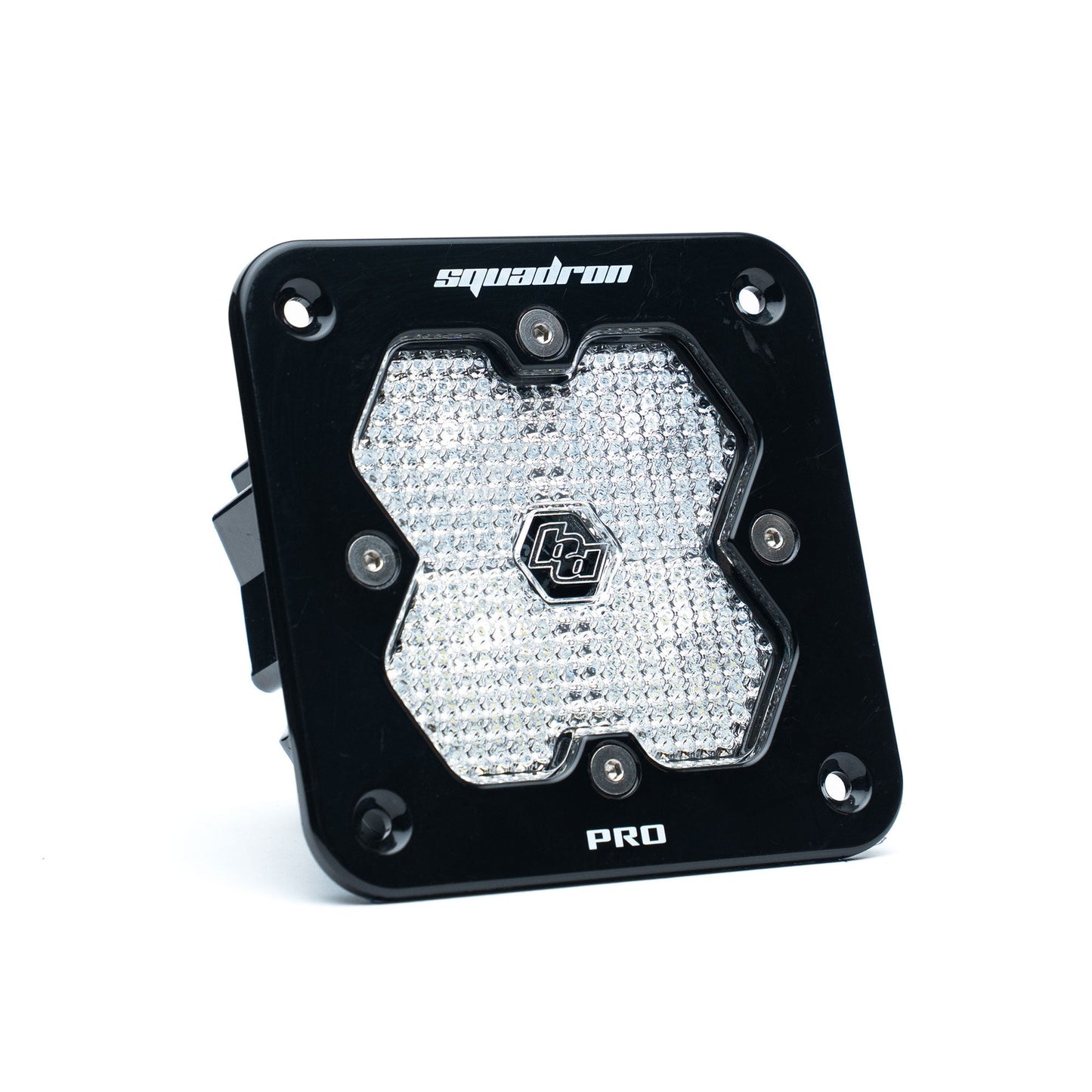 Baja Designs Squadron 2.0 Pro ブラック フラッシュマウント LED 補助ライトポッド - ユニバーサル