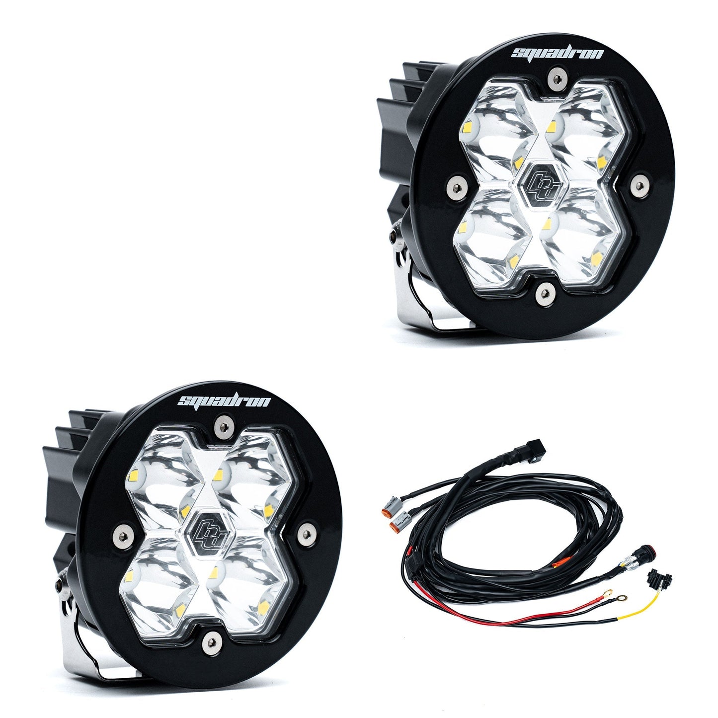 Baja Designs Squadron-R 2.0 Pro LEDポッド（ペア販売）（RGBWバックライト付き）