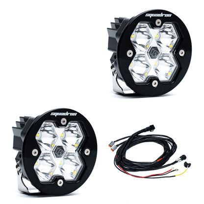 Baja Designs Squadron-R 2.0 Pro LEDポッド（ペア販売）（RGBWバックライト付き）
