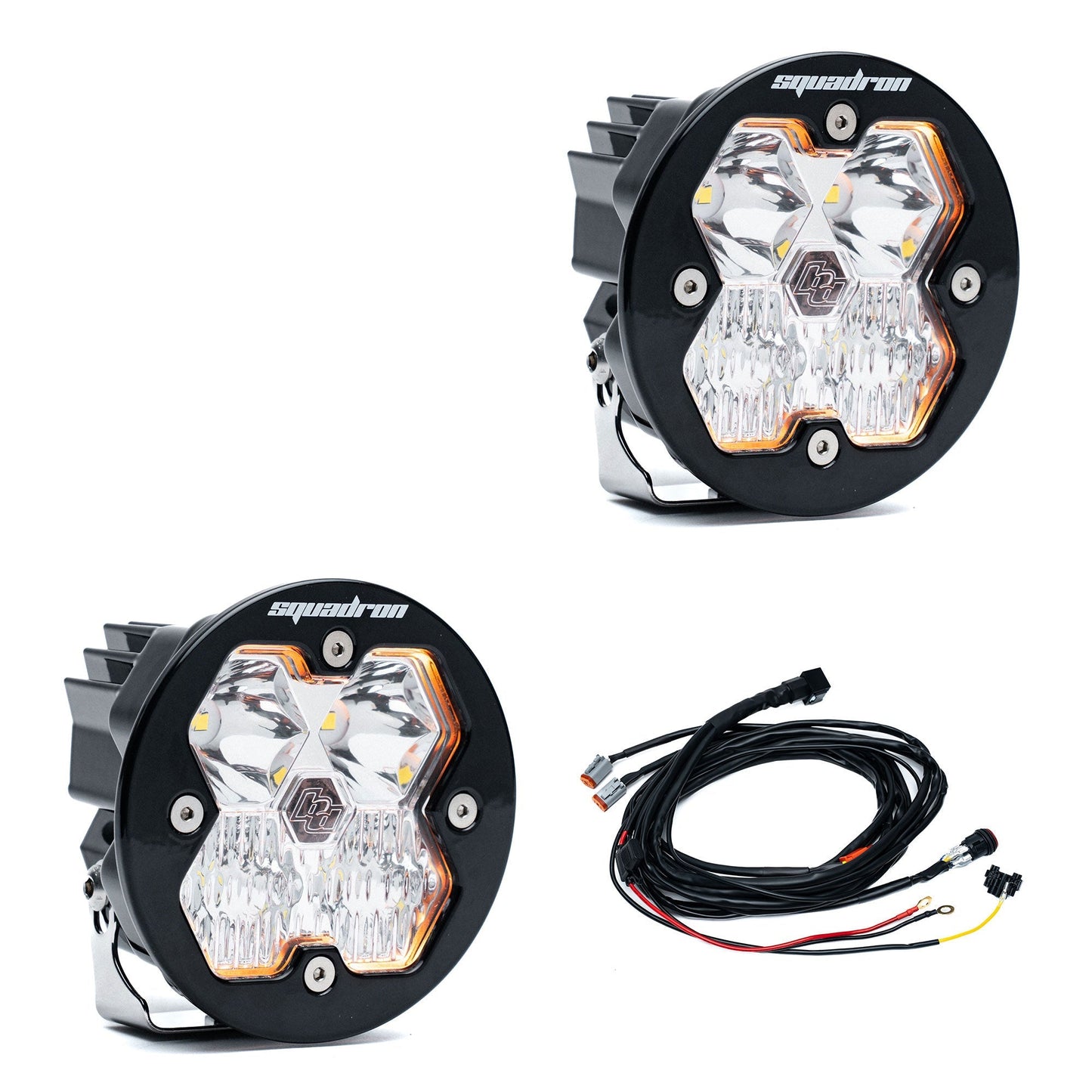 Baja Designs Squadron-R 2.0 Pro LEDポッド（ペア販売）（RGBWバックライト付き）