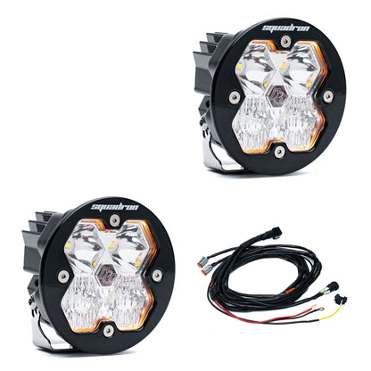 Baja Designs Squadron-R 2.0 Pro LEDポッド（ペア販売）（RGBWバックライト付き）