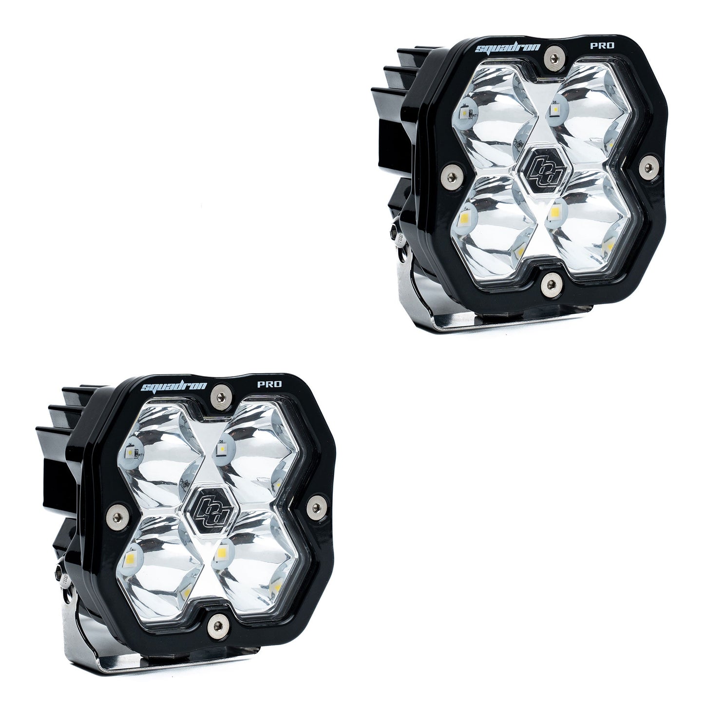 Baja Designs Squadron 2.0 Pro LEDポッド（ペア販売）（RGBWバックライト）
