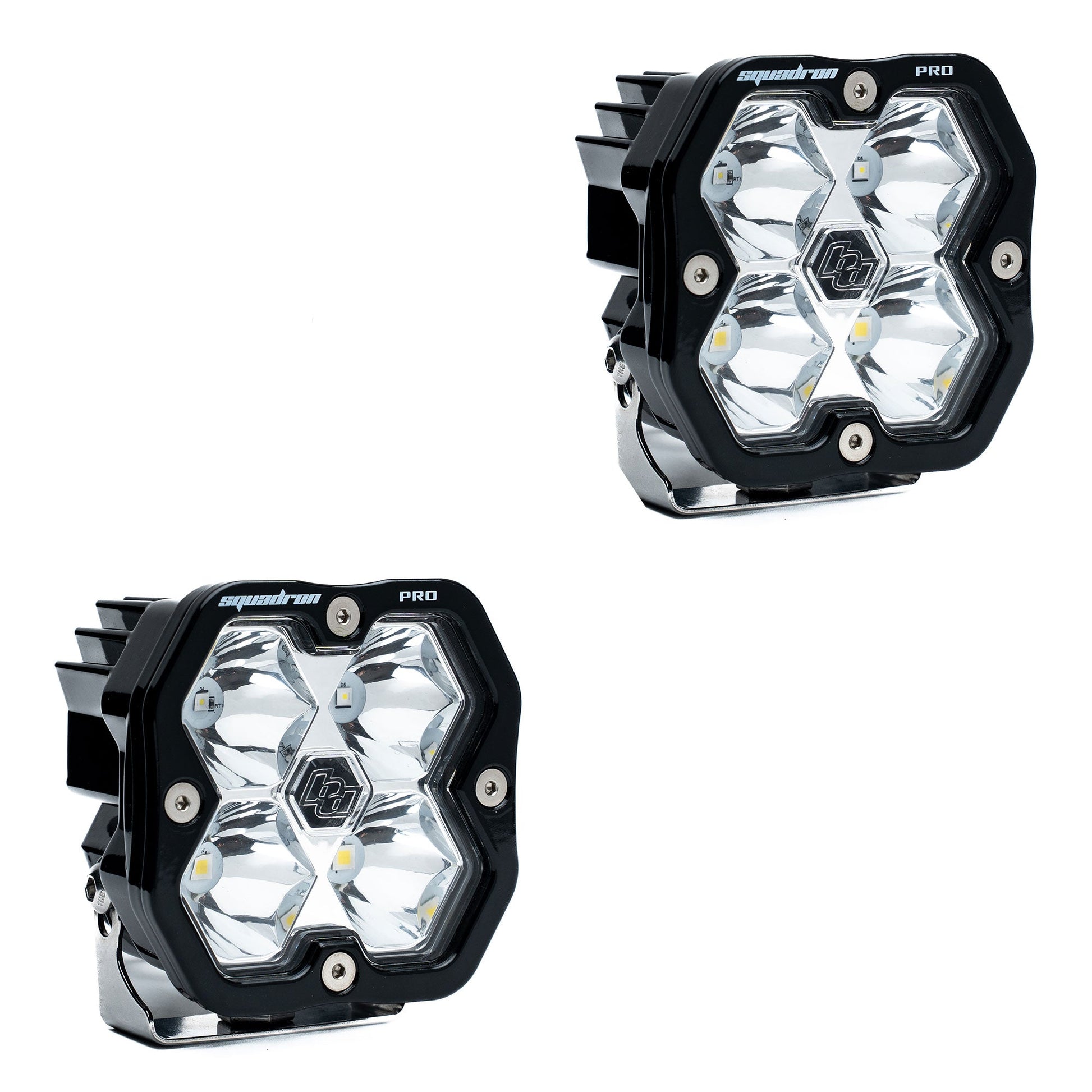 Baja Designs Squadron 2.0 Pro LEDポッド（ペア販売）（RGBWバックライト）