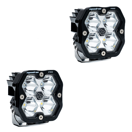 Baja Designs Squadron 2.0 Pro LEDポッド（ペア販売）（RGBWバックライト）