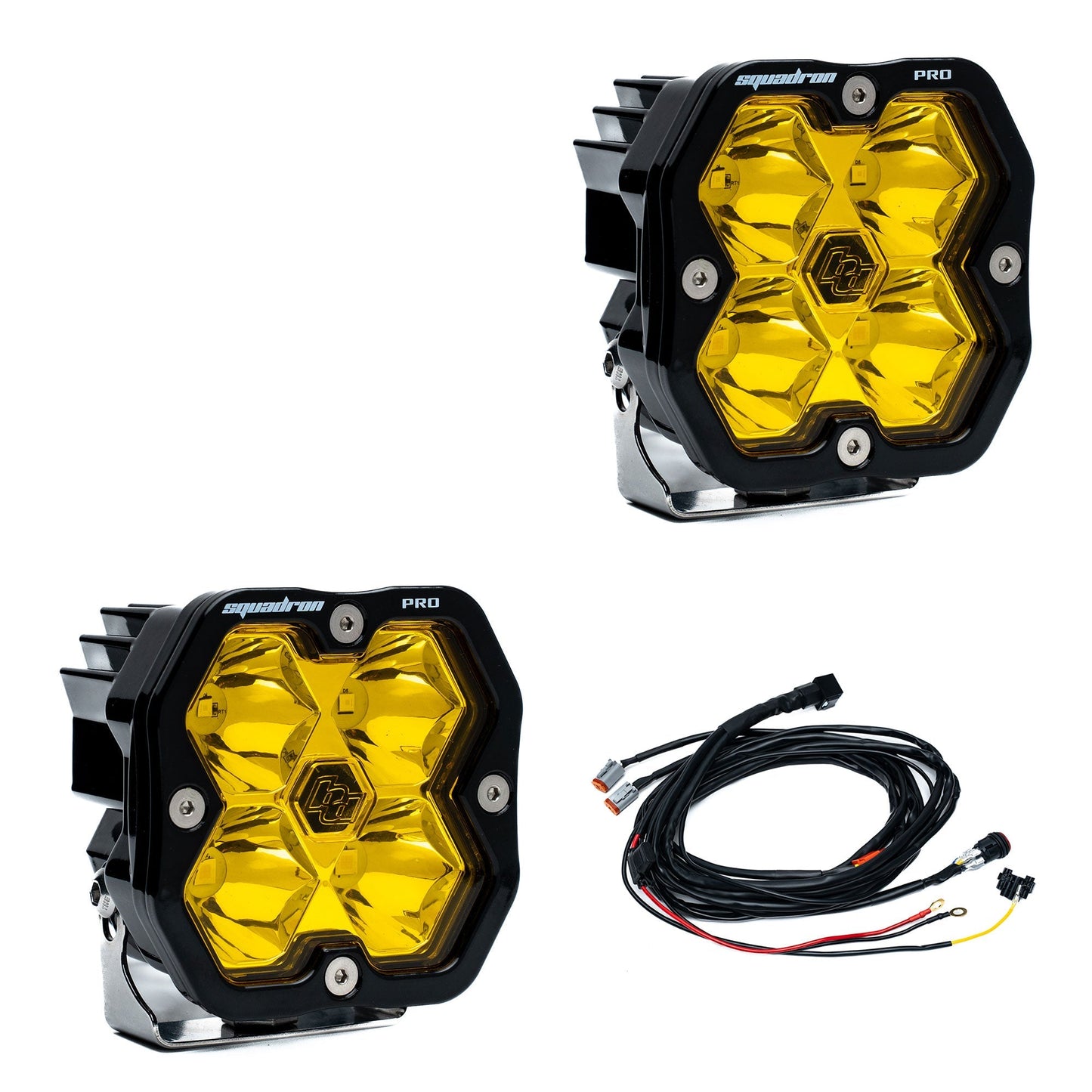 Baja Designs Squadron 2.0 Pro LEDポッド（ペア販売）（RGBWバックライト）