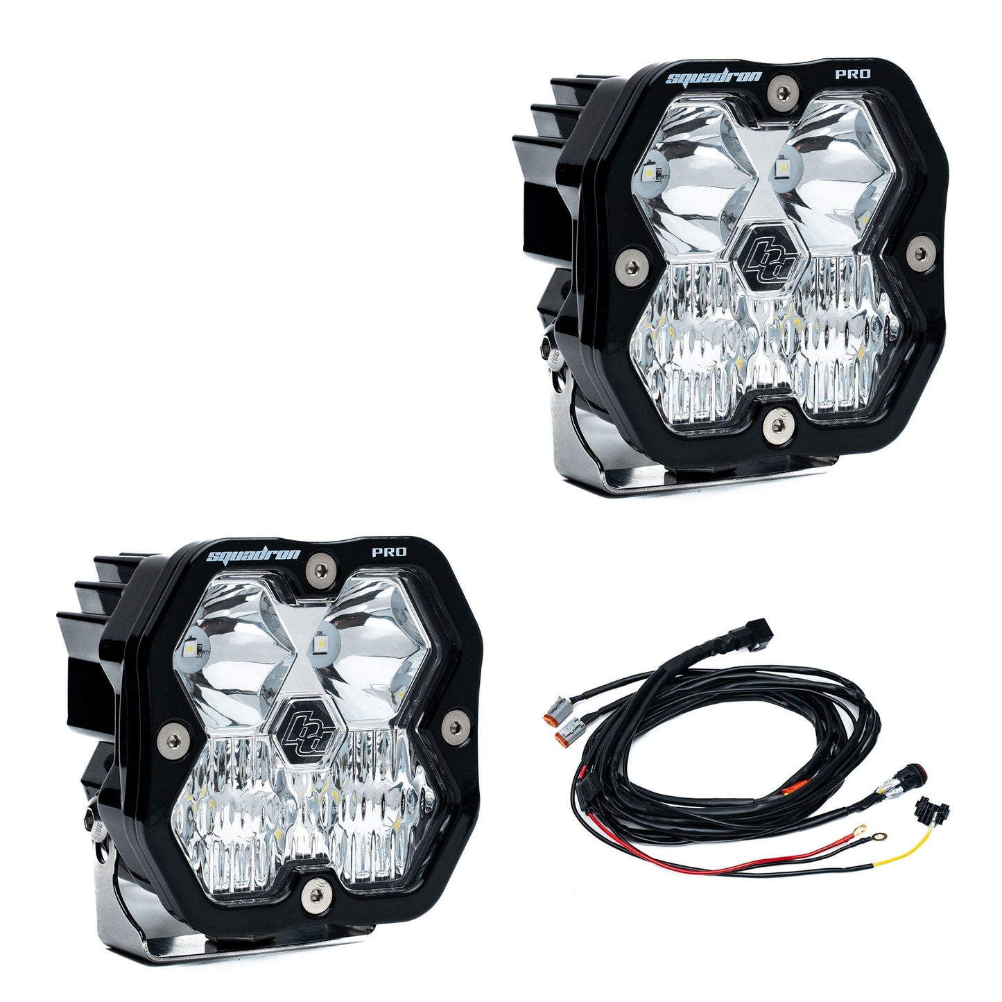 Baja Designs Squadron 2.0 Pro LEDポッド（ペア販売）（RGBWバックライト）