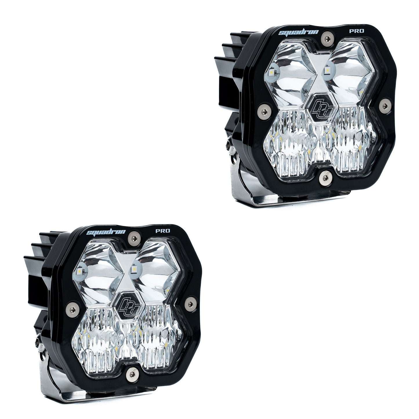 Baja Designs Squadron 2.0 Pro LEDポッド（ペア販売）（RGBWバックライト）