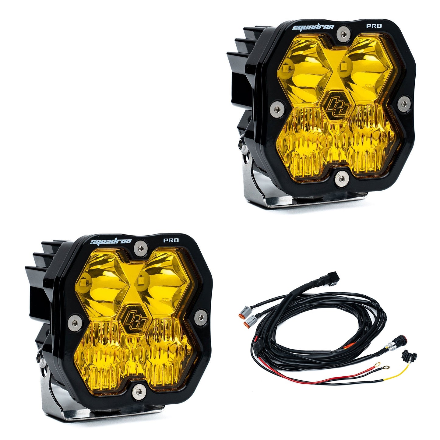 Baja Designs Squadron 2.0 Pro LEDポッド（ペア販売）（RGBWバックライト）