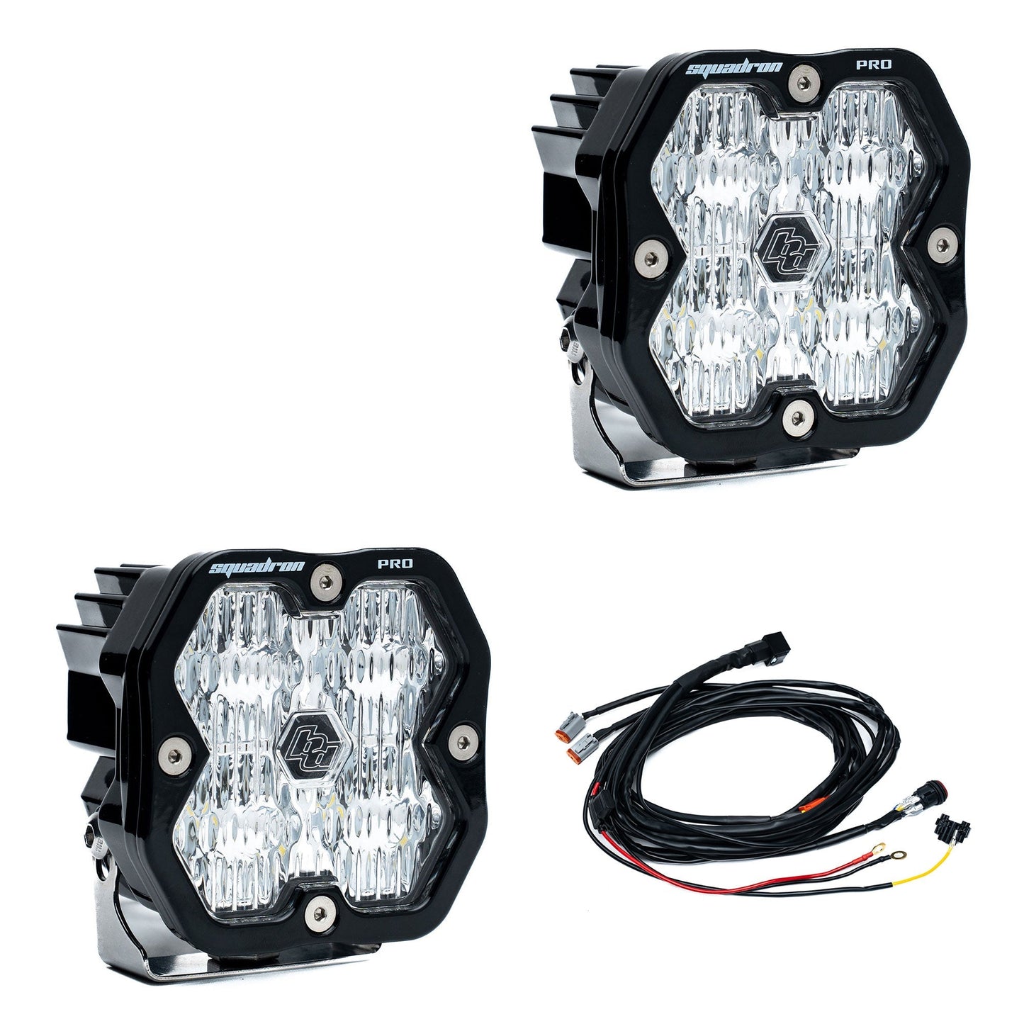Baja Designs Squadron 2.0 Pro LEDポッド（ペア販売）（RGBWバックライト）