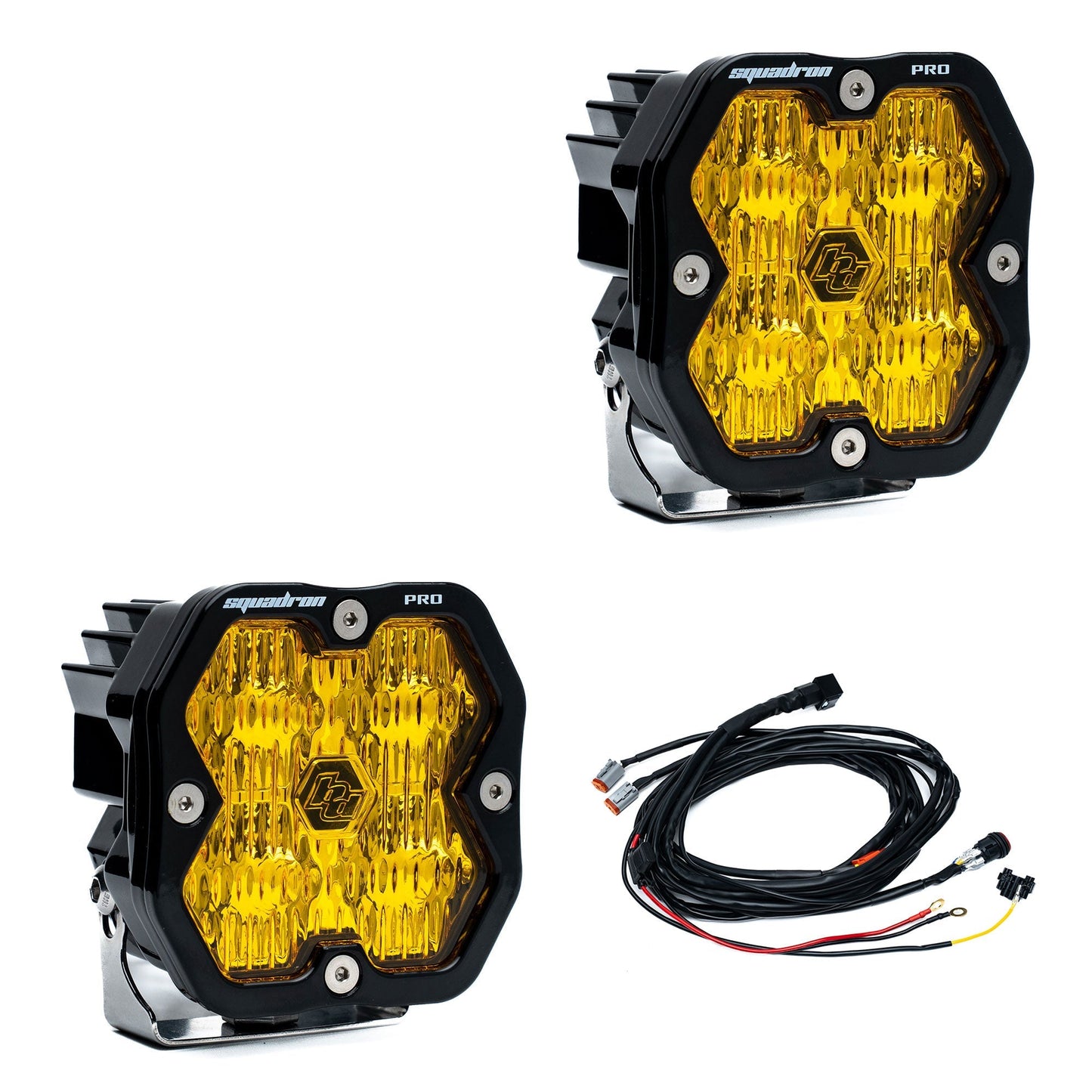 Baja Designs Squadron 2.0 Pro LEDポッド（ペア販売）（RGBWバックライト）