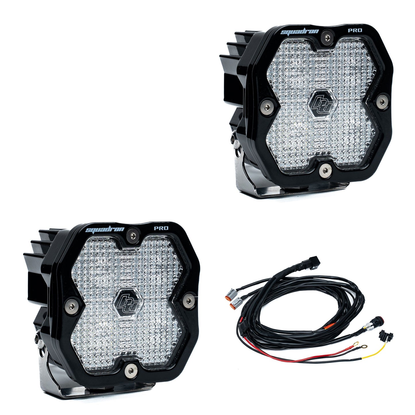 Baja Designs Squadron 2.0 Pro LEDポッド（ペア販売）（RGBWバックライト）