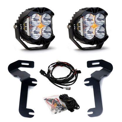 Baja Designs LP4 Pro Aピラー LEDライトキット - 2019-2026 GMC Sierra 1500用