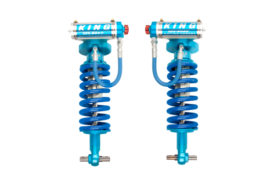 King Shocks 07-18 シボレー アバランチ 1500 フロント 直径2.5インチ（約63.5mm）リモートリザーバー付きコイルオーバー 調整機能付き（ペア）