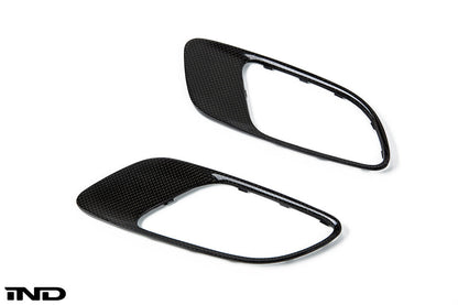 iND e9x m3 carbon fiber hood vent set - iND Distribution