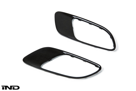 iND e9x m3 carbon fiber hood vent set - iND Distribution