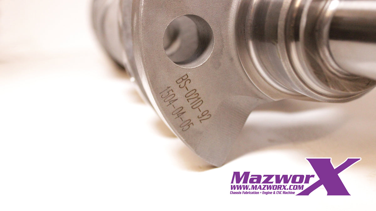 Mazworx - SR20 92mm ビレット 軽量クランクシャフト (100002)