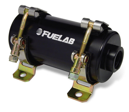 Fuelab Prodigy 小型インジェクション用インライン燃料ポンプ - 700馬力対応 - ブラック