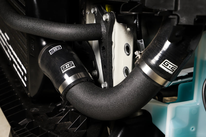 GrimmSpeed 前置きインタークーラー(FMIC)用バンパーバー ブラック | スバル 2015-2021年 WRX / STI