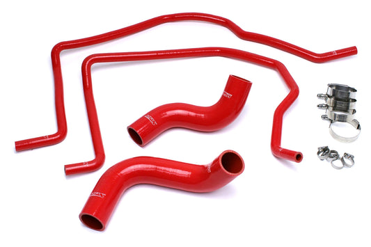 HPS シリコン ホース キット - ラジエーターおよびヒーター ホース 57-1498-RED