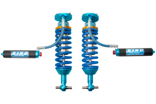 King Shocks 19年以降 シボレー シルバラード 1500 フロント 3.0インチ（約76.2mm）径 リモートリザーバー付きコイルオーバー 調整・内蔵バイパス機能付き（ペア）