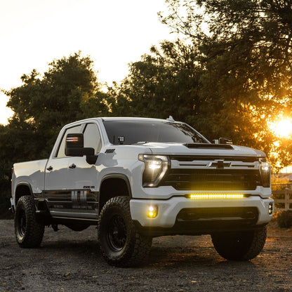 Baja Designs S1 デュアル フォグポケット LED ライトキット - 2024-2026 シボレー シルバラード 2500/3500