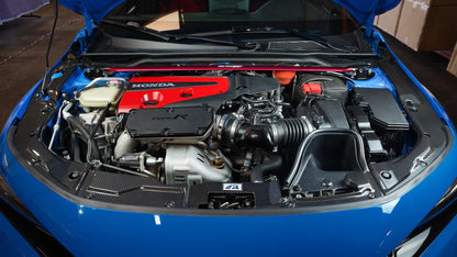 APR Performance カーボンファイバー ラジエータークーリングプレート - ホンダ FL5 シビック タイプR