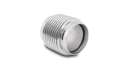 Vibrant ステンレス ベローズアッセンブリー ライナー付 電解研磨 入口/出口内径1.875インチ(約48mm) 全長2.75インチ(約70mm)