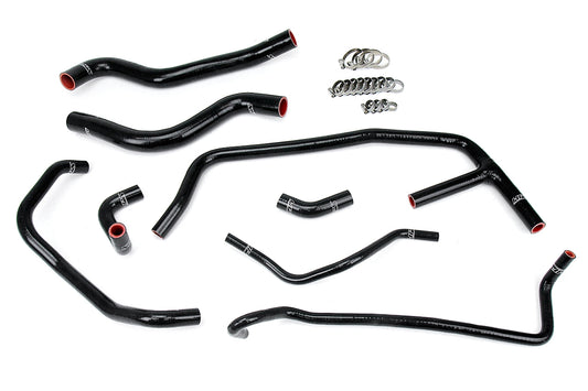 HPS シリコン ホース キット - ラジエーターおよびヒーター ホース 57-1452-BLK