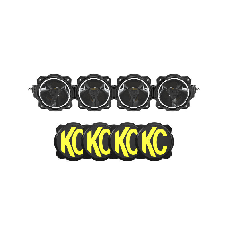 KC HiLiTES Gravity Titan LEDライトバー - 26インチ（約66cm）（4灯）