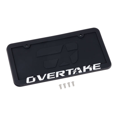 OVERTAKE シリコン製ナンバーフレーム「Floppy Frame」 | 汎用(北米規格ナンバー)