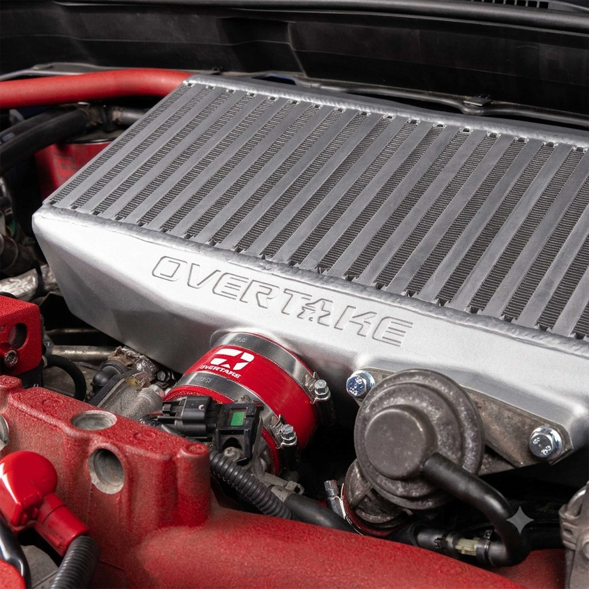 OVERTAKE 上置きインタークーラー(TMIC) | スバル 2002-2007年 WRX / 2004-2021年 STI / 2004-2008年 フォレスターXT