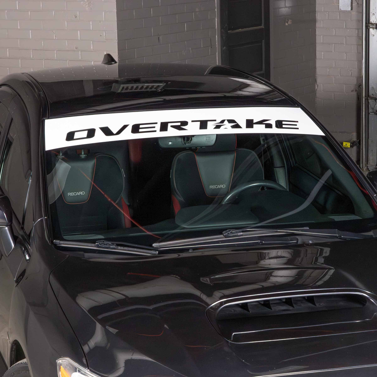 OVERTAKE ハチマキステッカー(フロントガラスバナー) | スバル 2002年以降 汎用