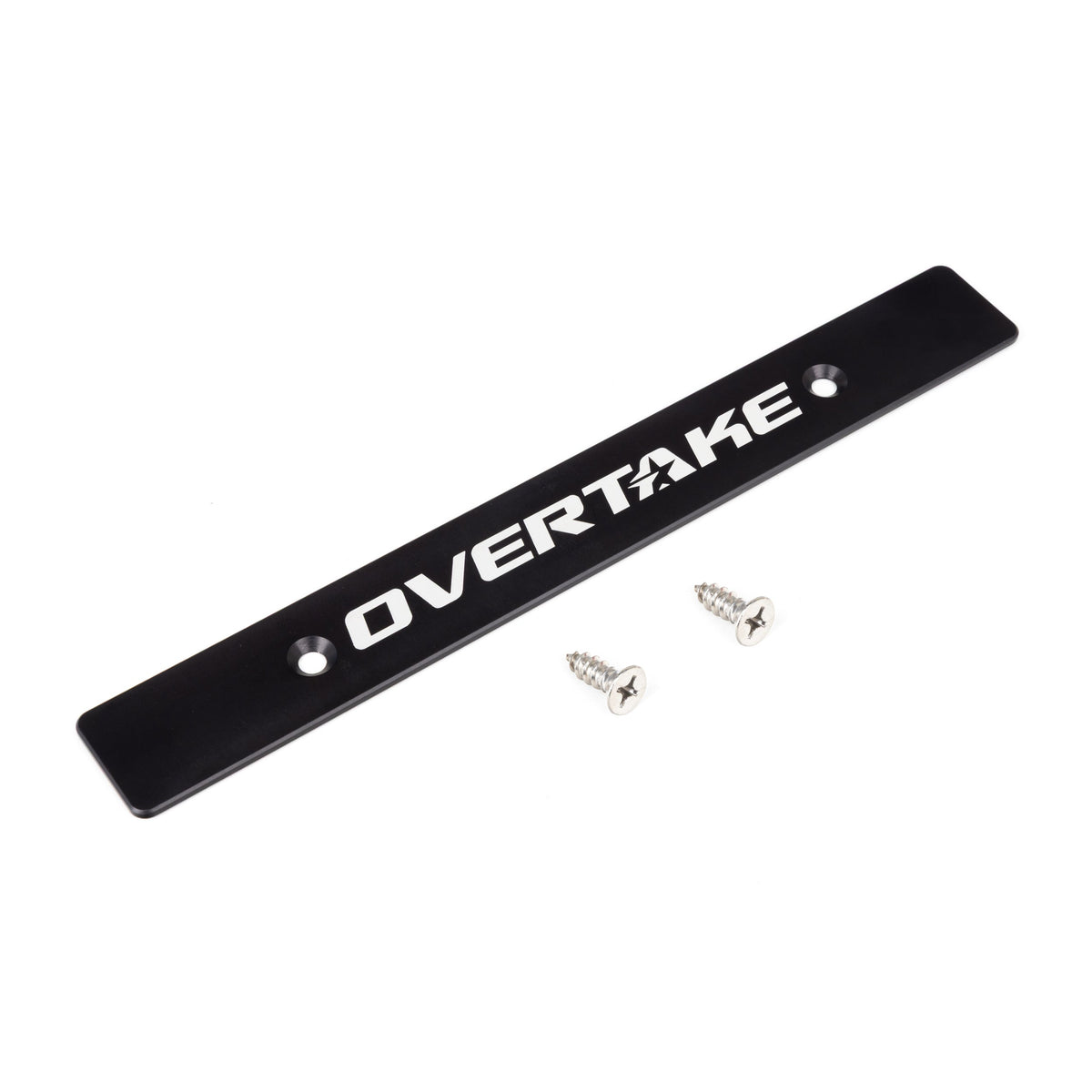 OVERTAKE フロントナンバー穴隠しプレート | スバル 2002-2014年 WRX / 2004-2014年 STI / 2022-2026年 BRZ・トヨタ GR86 / 1998-2016年 インプレッサ