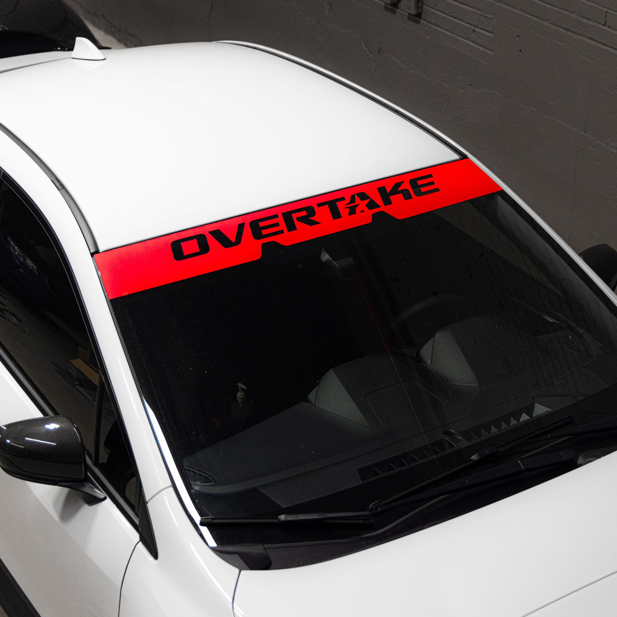 OVERTAKE アイサイト対応フロントガラスバナー | スバル 2022-2026年 WRX
