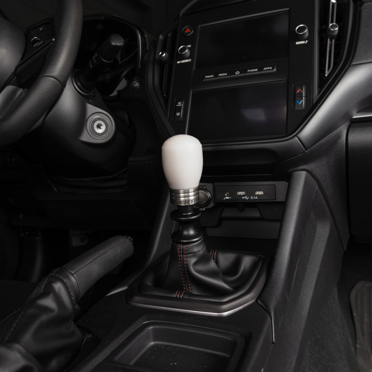 OVERTAKE ModKnob ウェイト入りデルリン製シフトノブ ショート | スバル MT車