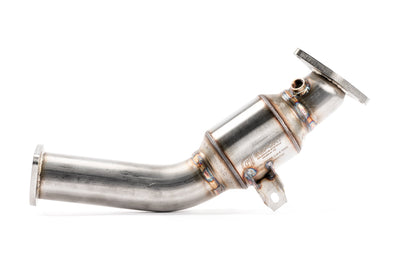 AMS Performance ストリート ロアハイフローキャタライザー | 2023+ 日産 Z & 2016-2024 インフィニティ Q50 / Q60 VR30DDTT (AMS.53.05.0001-2)
