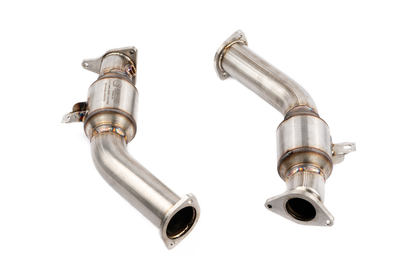 AMS Performance ストリート ロアハイフローキャタライザー | 2023+ 日産 Z & 2016-2024 インフィニティ Q50 / Q60 VR30DDTT (AMS.53.05.0001-2)