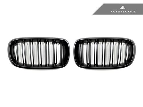 AutoTecknic f15 x5 f16 x6 double slat front grille set - iND Distribution